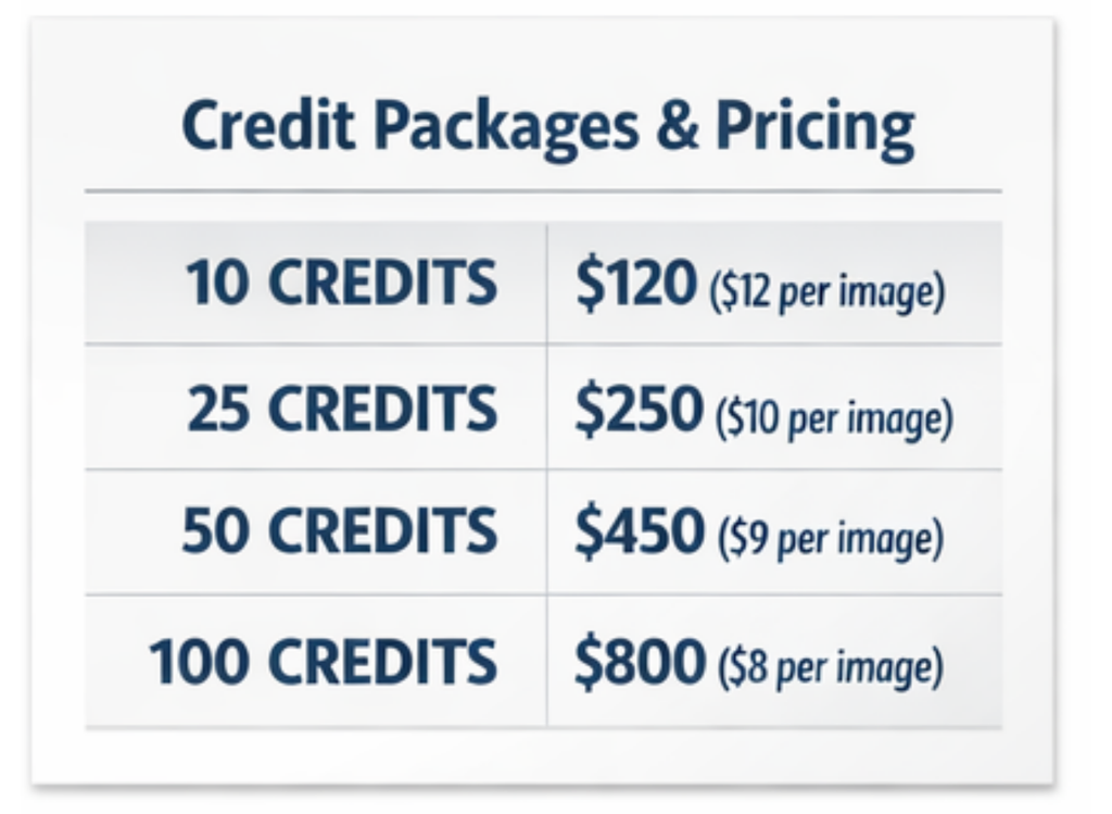 AB 723 Partner Program Credits (Prepaid Packs)