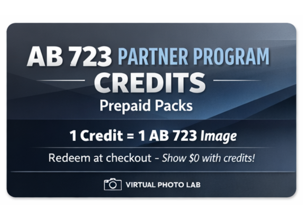 AB 723 Partner Program Credits (Prepaid Packs)