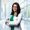 Virtual Photo Lab – Healthcare Headshot with Hospital Background (2800 × 2800 Digital)