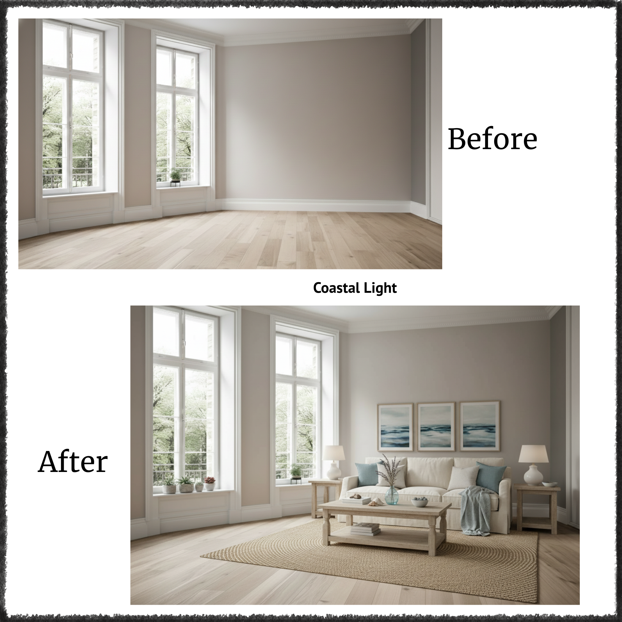 Real Estate Virtual Staging — 1 Room in Minutes (Instant Preview + Download)