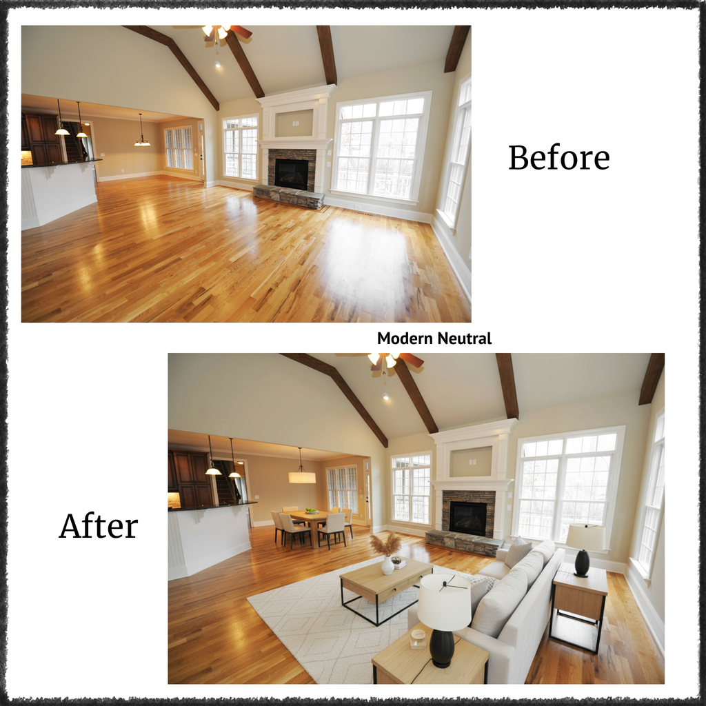 Virtual Staging in Minutes AB 723 Compliant | Disclosure + Originals Link + QR